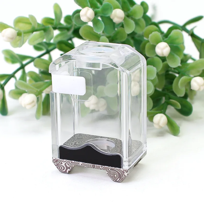 SXK สไตล์ S'Bo โดย Monarchy Boro Tank Bridge 316 SS Clear PCTG ถัง Atomizer ใช้งานร่วมกับ BB Billet กล่อง Boro Mod Aio RBA Vape