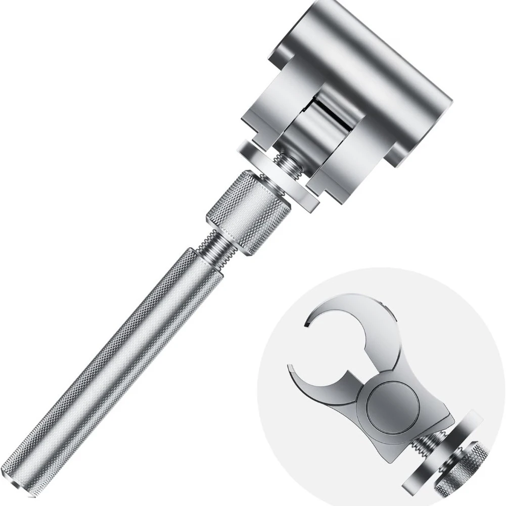 

Adjustable Door Hinge Repair Tool in Stainless Steel for Fast and Accurate Sagging Door Adjustment in Homes and Businesses