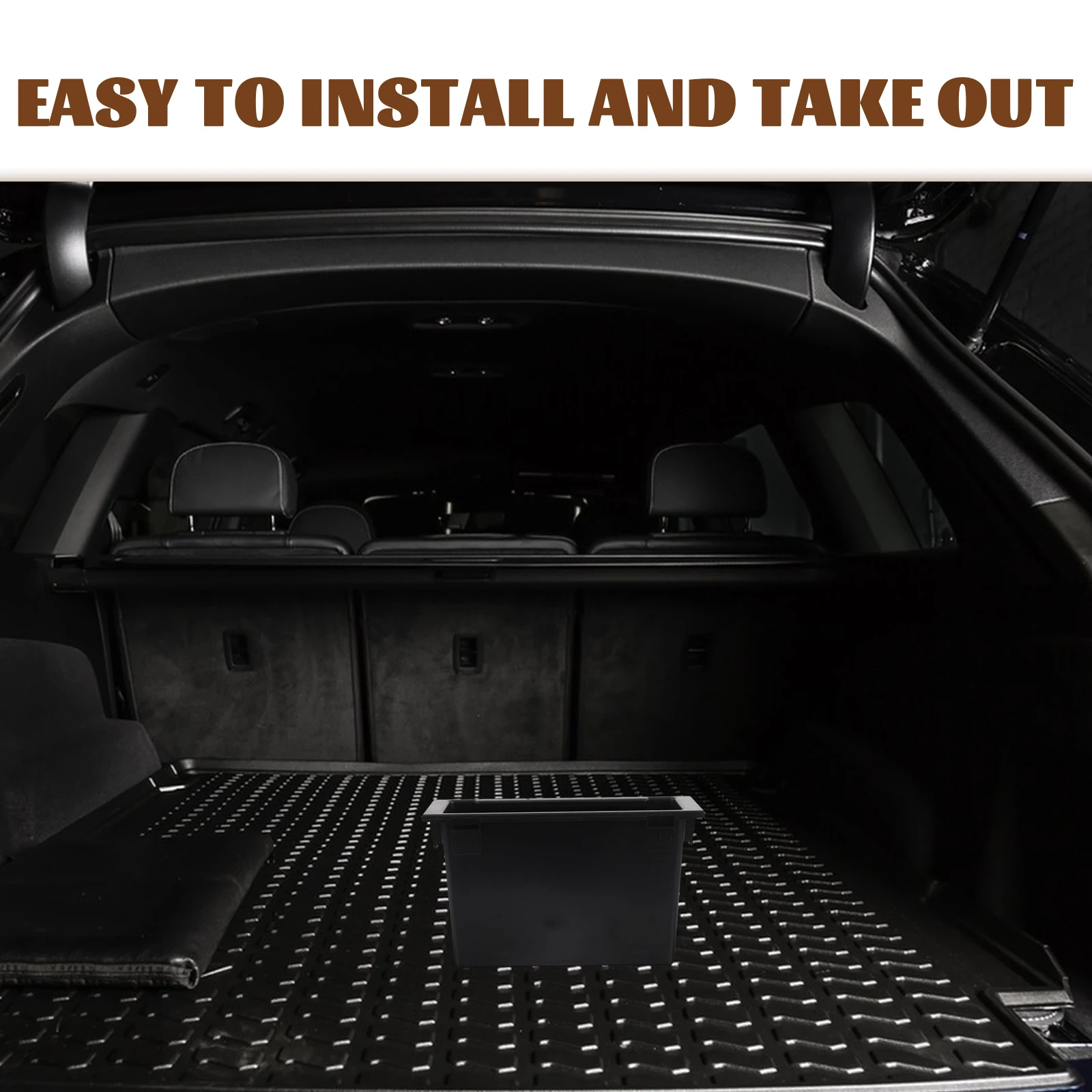 

Storage Interior Compatible Radio Pocket Stereo Dash Mount CD Player Organizer Front Seat Gap Filler Durable Cubby