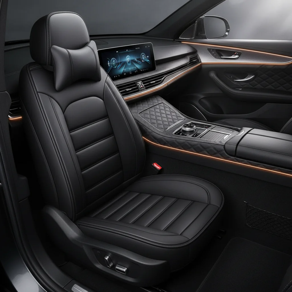 Coprisedili Auto Universali in - Leather Car Seat Covers Full Set Universal recensione e prezzo