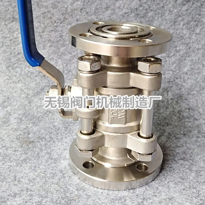 Manual high vacuum ball valve GU type vacuum negative pressure ball valve looper flange clamp ball valve DN32 40 50