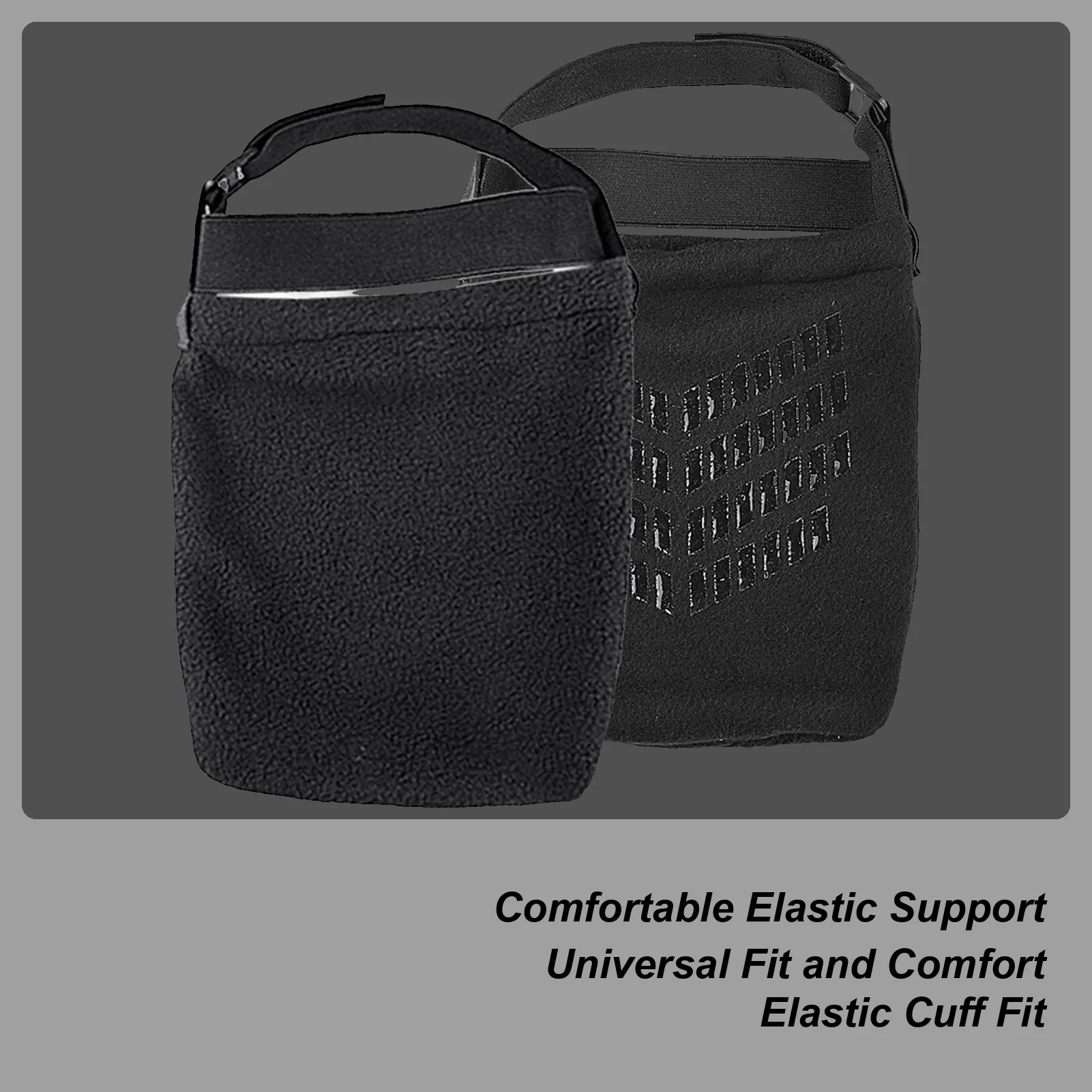 

2 шт. получехлов для гипса с фиксирующим ремнем, противоскользящие, ветрозащитные, согревающие, для защиты пальцев стопы, для реабилитации стопы