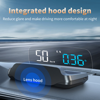 ​GPS HUD C7 Auto Projector Hud Navigation Compass GPS Eobd Speedometer Head up display Electronics Car accessories For All Car