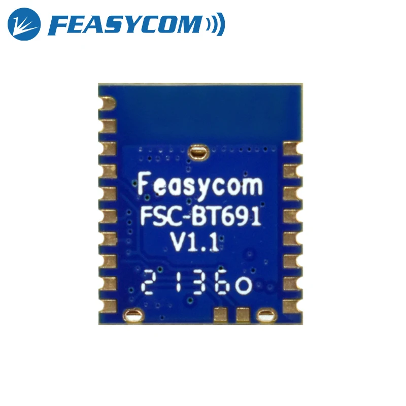 Feasycom FSC-BT691 Dialog DA14531 Bluetooth 5.1 Low Energy Kleines ATT GATT UART SOC Drahtloses Sensor Programmierbares BLE-Modul