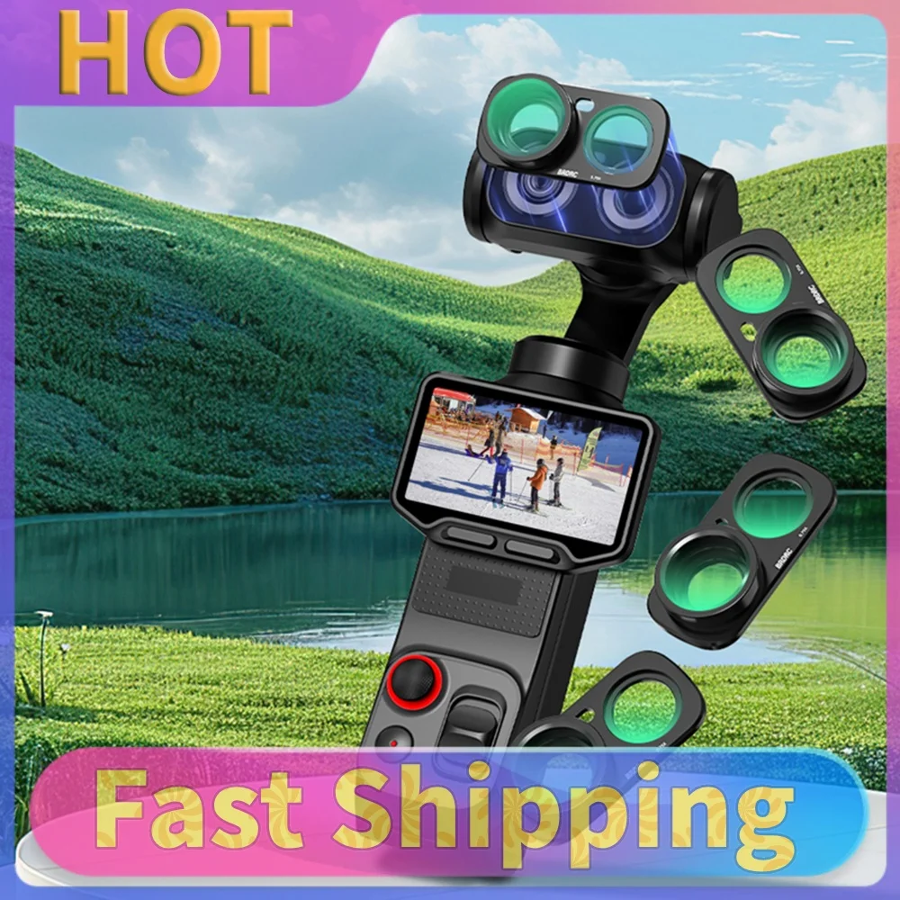 115° Wide Angle External Lens for Luna Ultra Optical Glass Magnetic Adsorption Filter Multi-Layer Coating Accessory