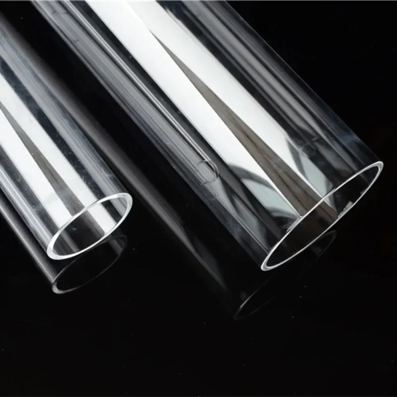 High purity quartz tube OD120 * ID110 * L1500mm/silica single pore quartz glass tube