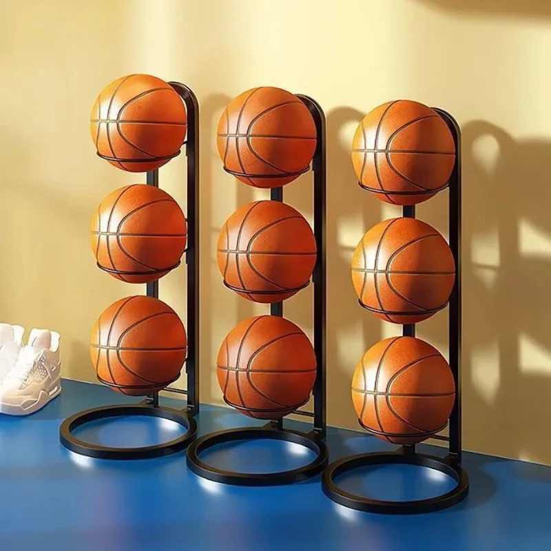 Indoor Basketball Storage Rack Put Ball Football Storage Basket Placed Rack Kindergarten Volleyball Stand Holder Space