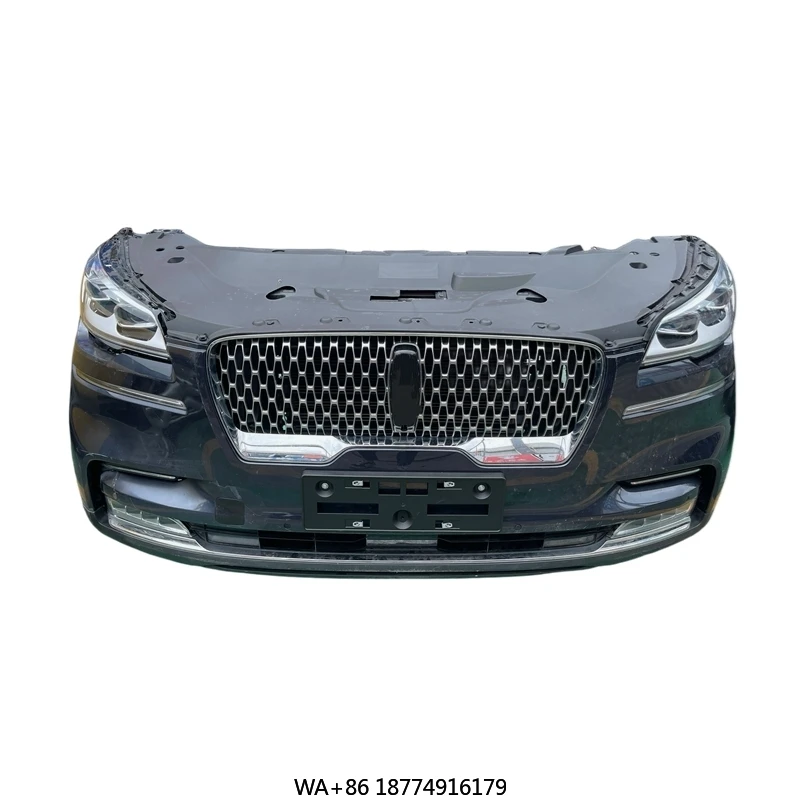 

New Auto Spare Parts Body Kit Including Headlights Kid Black Front Car Bumpers Assembly for Lincoln Aviator