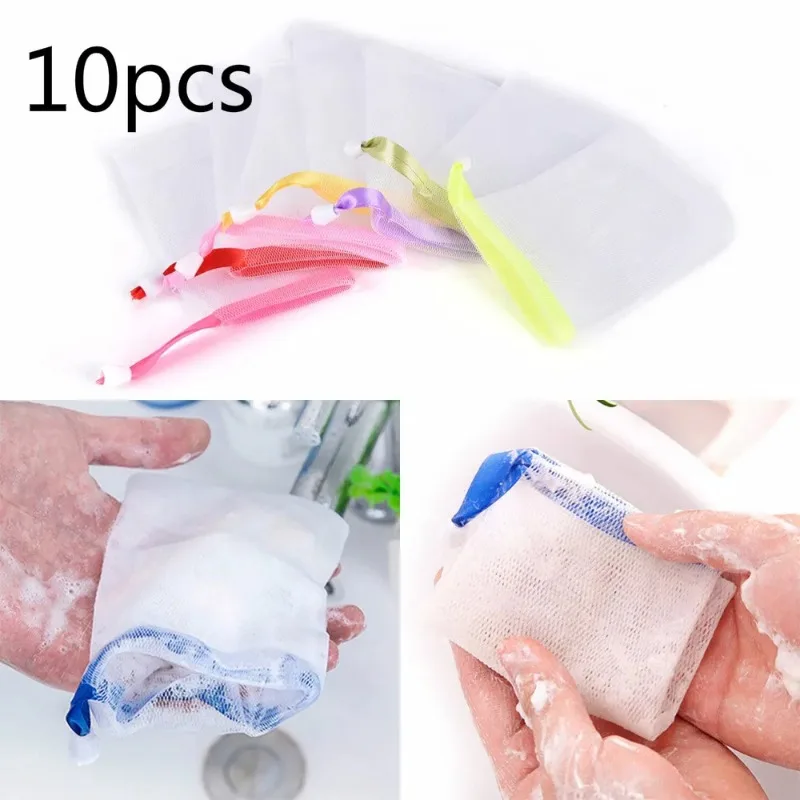 Reusable Bubble soap bag Mesh Produce Bags Washable Eco Friendly Bags for Grocery Shopping Storage Fruit Vegetable Toys Sundries