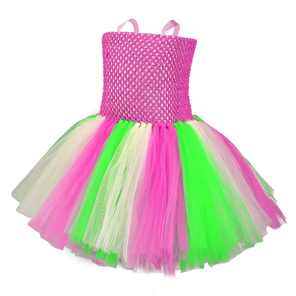 Fairy Princess Dresses for Baby Girls Birthday Party Costumes Kids Halloween Tutu Outfit with Butterfly Wings Fancy Dress Set