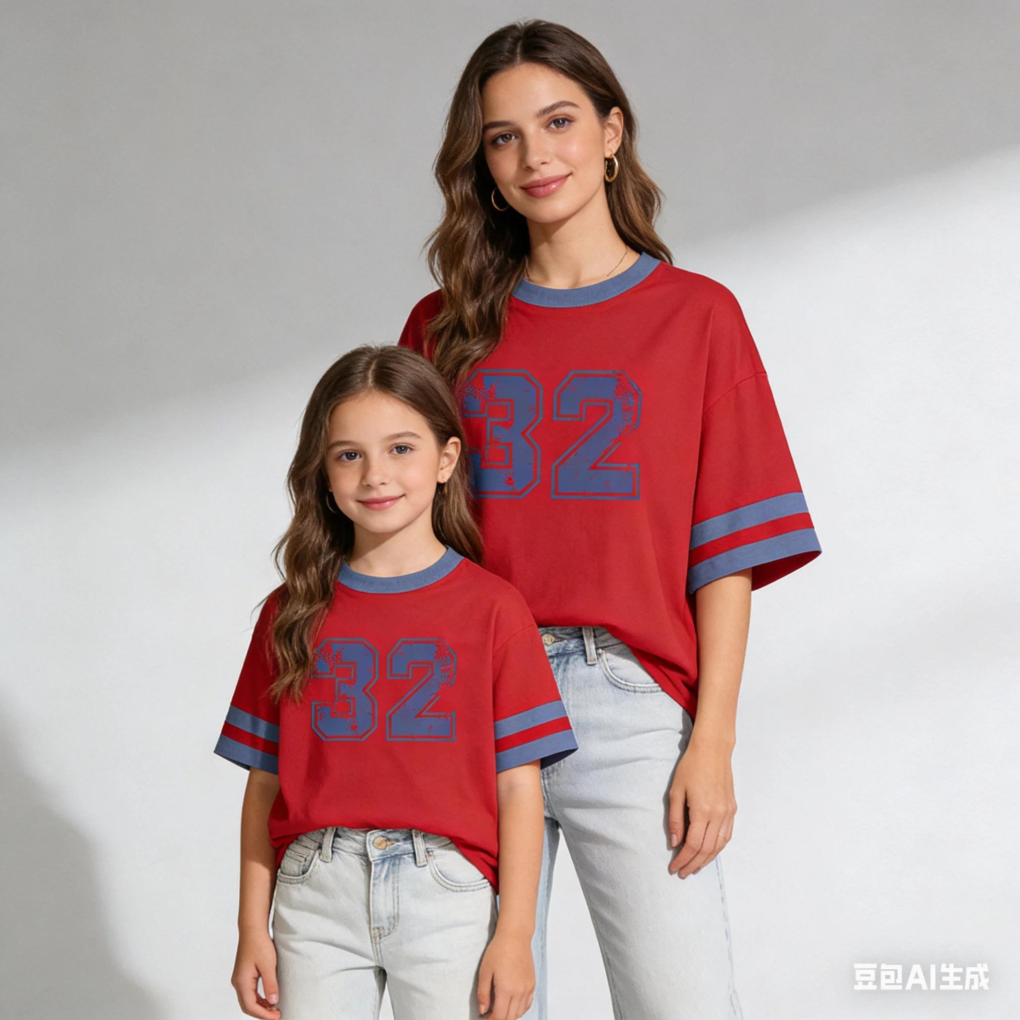 Damen Sommer Digital 32 Bedrucktes Rundhals-Kurzarm-Freizeit-T-Shirt Grafik-T-Shirts Damen-Top Lockeres und atmungsaktives Unisex-Top