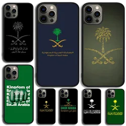 Kingdom Of Saudi Arabia Flag Phone Case For iPhone 16 15 14 13 12 Mini 11 Pro Max Plus X XS Max XR Cover Shell coque