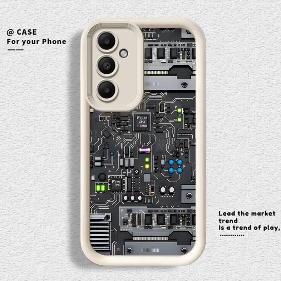 Phone Cover Case for Samsung Galaxy A51 A73 A15 A16 A35 A36 A56 A53 A54 A71 A72 A23 A12 A13 A26 A32 A34 Gaming Console Pattern