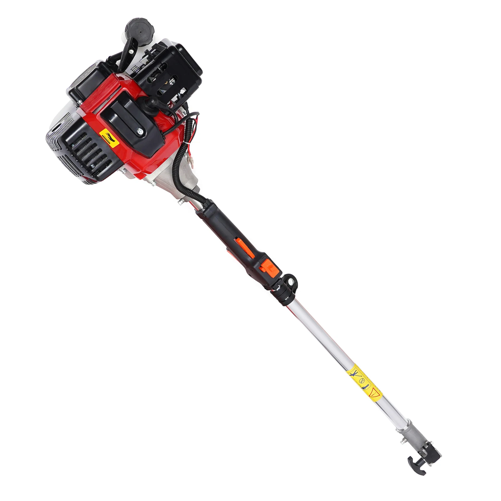 52cc 2-Stroke 10 in 1 Gasoline Brush Cutter Grass Wacker Weed Eater Lawn Mower