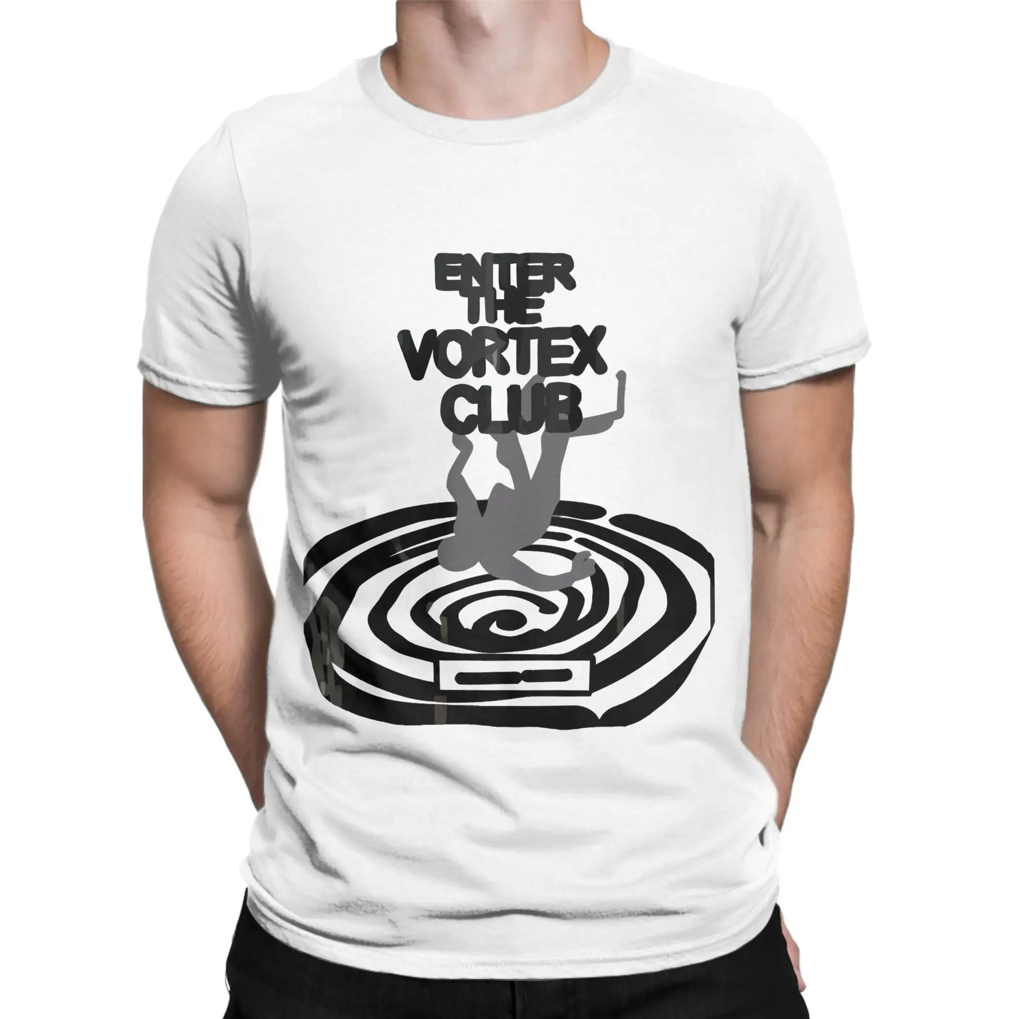Life Is Strange     Men T Shirt Enter the Vortex Club Crazy Tee Shirt Short Sleeve O Neck T-Shirts Cotton Plus Size Clothing view 2