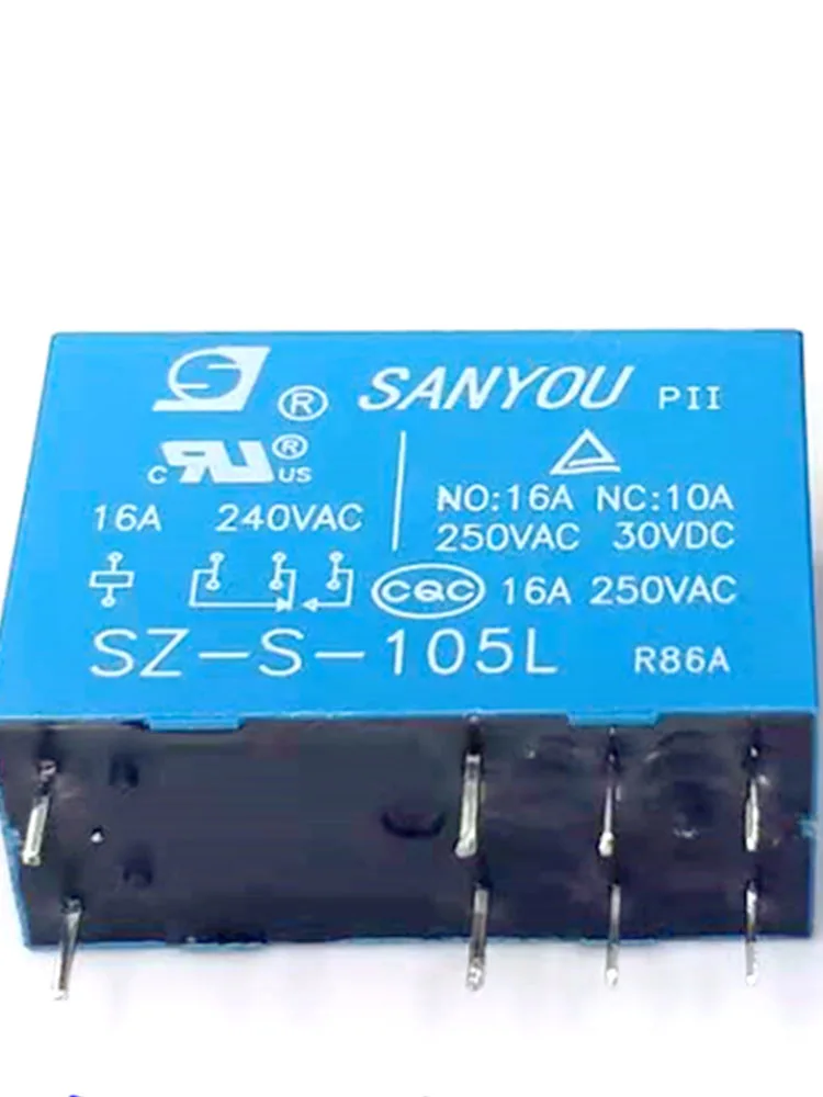 

Реле SZ-S-105L 5V 16A 8pin 5VDC