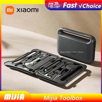 NEW Xiaomi Mijia Electric Tool Set Portable Screwdriver Household Hand Tool Kit with Good Quality Plastic Toolbox Storage Case