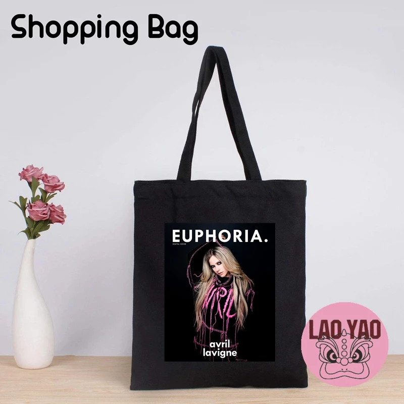 Singer borse estetiche per le donne Avril Ramona borsa da donna stile rosa Tote Shopper Eco Shopping donna panno Carry Canvas Special