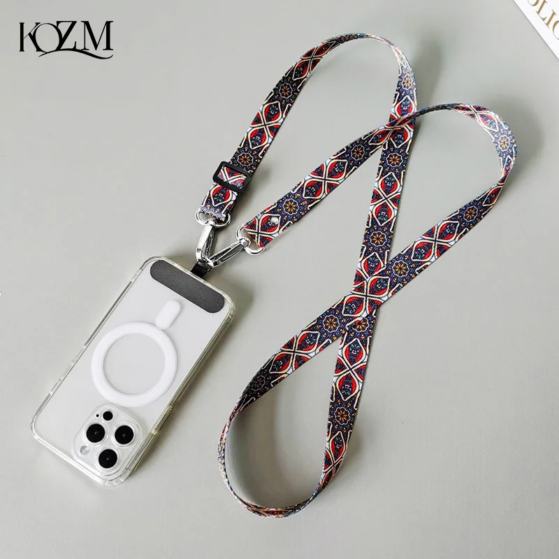 قابل للتعديل الهاتف المحمول الحبل Crossbody الرقبة حزام معلق الحبل مفتاح مكافحة فقدان حبل مع طوقا العالمي لجميع جراب هاتف