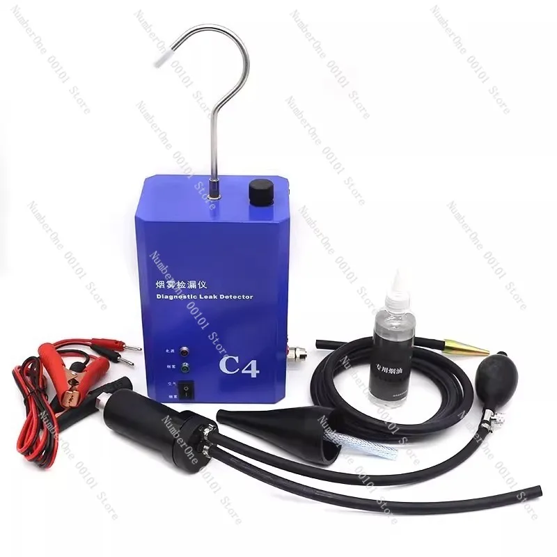 

Portable Car Smoke Leak Detector C4, Leak Diagnosis Instrument, Vehicle Smoke Leak Detector Intake Exhaust,Oil Circuit Detection
