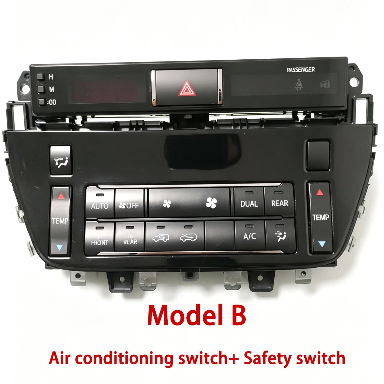 For Toyota Land Compatible with 2016-2021 models of Land Cruiser With silver protective cover and buttons complete structure