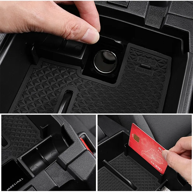 Für Toyota Corolla Cross XG10 2021-2026 Auto Mittelarmlehnen-Aufbewahrungsbox Organizer Ablage zur Ordnung und Aufbewahrung Innenraum-Zubehör – Detail 9
