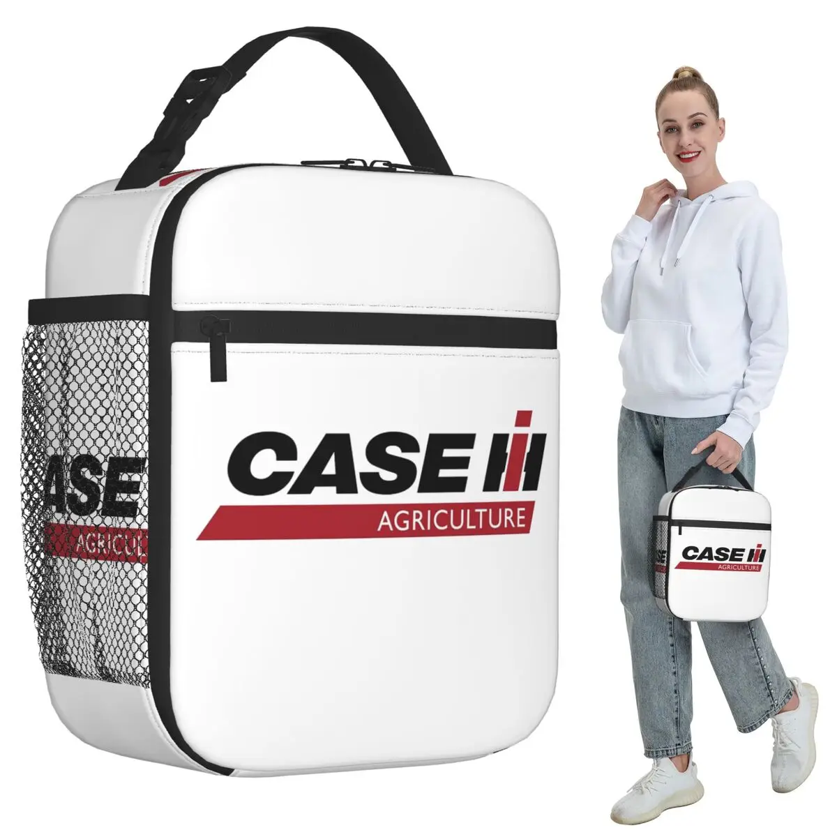 Bolsa térmica para el almuerzo con logotipo de Tractor Case para niños, caja térmica para la escuela, caja térmica para alimentos, contenedor a prueba de fugas
