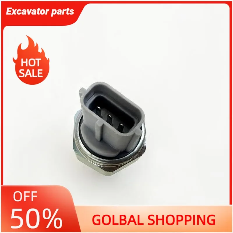 

499000-4441 Датчик давления топлива Common Rail для Komatsu PC400-7 PC400-8 PC450-7 PC450-8 Замена датчика давления Common Rail топлива