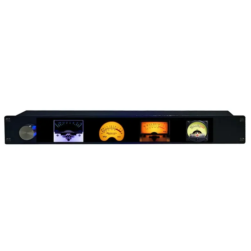 2026 Multi-mode 4-Channel LCD VU Meter Volume Controller Built-in Digital Volume Potentiometer Support Spectrum Display
