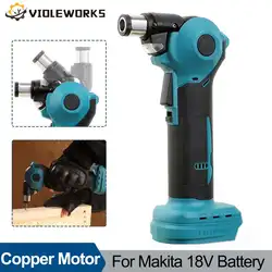 Cordless Electric Hammer Copper Motor 4200ipm Drilling and Chiseling Tool Rechargeable Hammer Drill for Makita 18V Battery