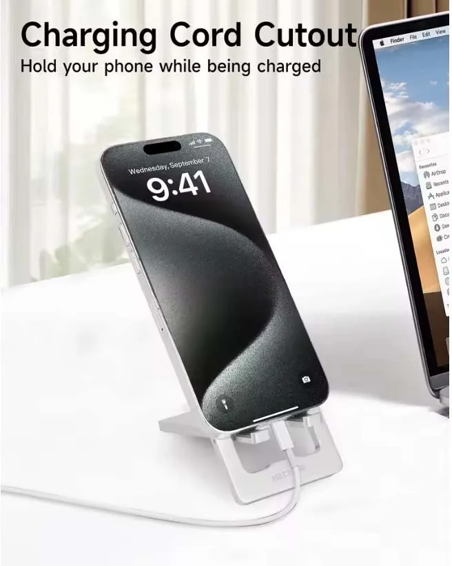 Ультратонкая подставка для телефона MECHING 2 в 1, с открывалкой для бутылок — регулируемый складной настольный держатель для телефонов и планшетов