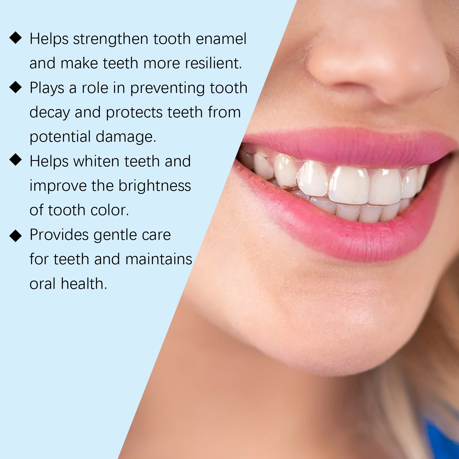 Oralhoe Enamel Care Toothpaste For Cavity Prevention And Teeth Whitening Strengthens Enamel Fresh Breath Protection 100g