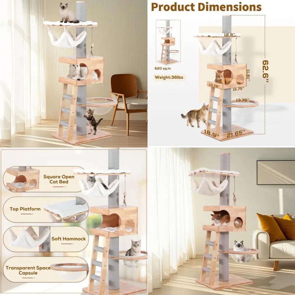 كرسي مكتب مريح عالي الظهر مع مساند للذراعين مبطنة قابلة للتعديل ومسند للقدمين للاستخدام المنزلي أو المكتبي #1