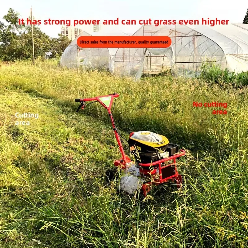 Hochleistungs-Rasentrimmer Rasenmäher mit Teleskopgriff Garten-Grasschneider-Maschine