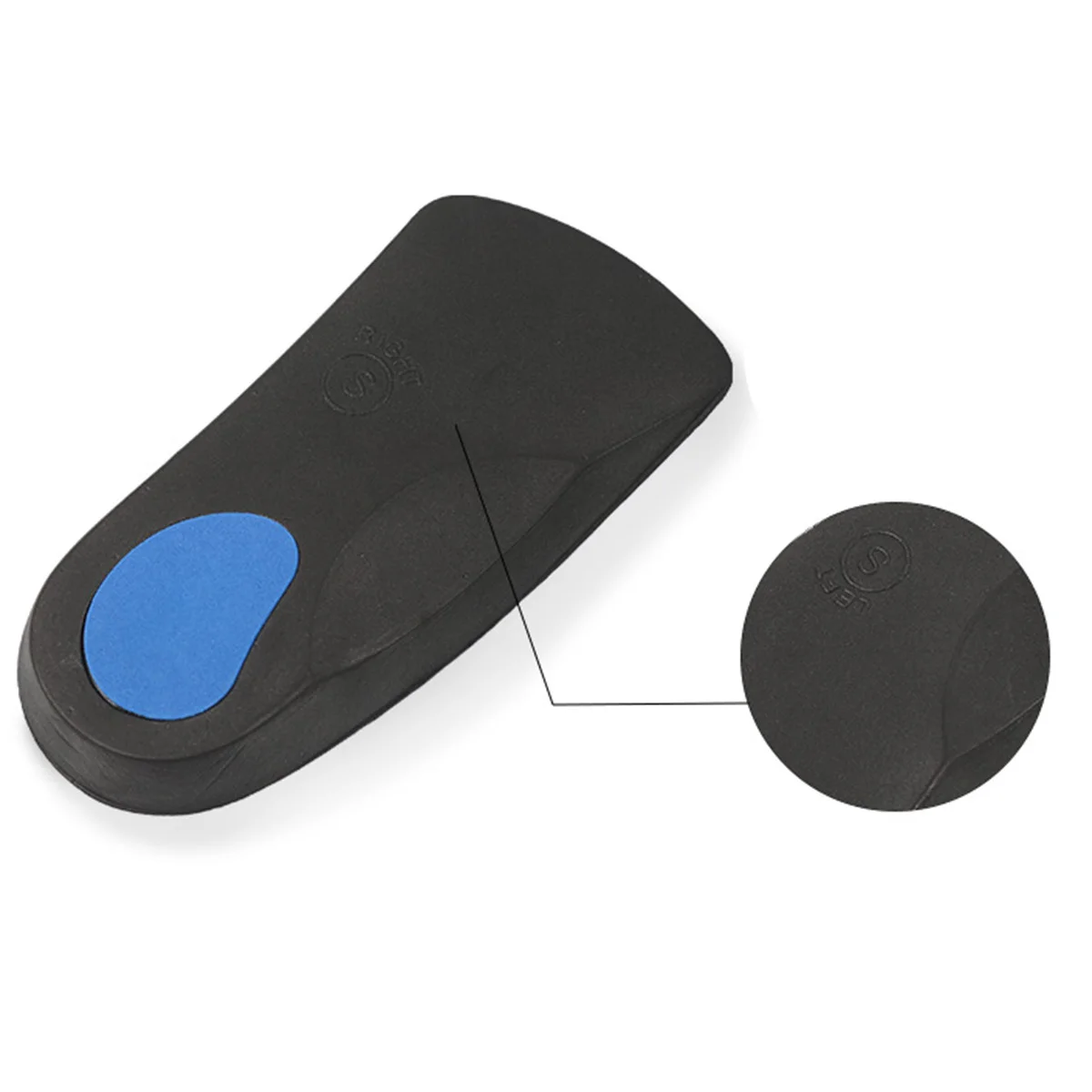 

1Pair Eva Orthotic Insoles Arch Support Pads Heel Cushion Plantar Fasciitis Flat Sports Shoes Inserts Size Xs