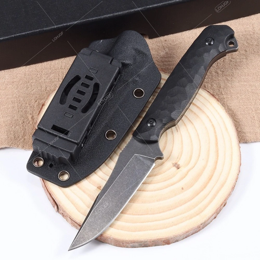 Camping Cooking Knife With Sheath - Cuchillo Recto de Cocina para Acampar