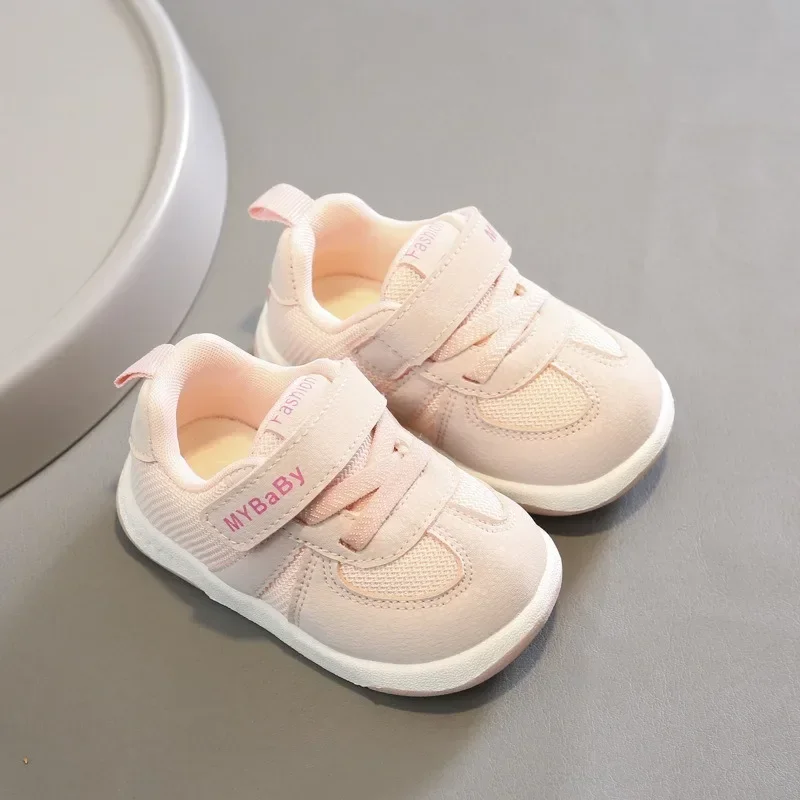 Baby Girls Boys Casual Shoes Comfortable Lightweight Infant Toddler Shoes Soft Soled Anti Slip Children Kids First Walkers Shoes