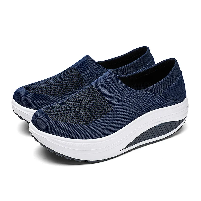 Large Mom Sports Shoes Nurse Women's Thick Sole EVA Sole Pine Bamboo Shoes35-42