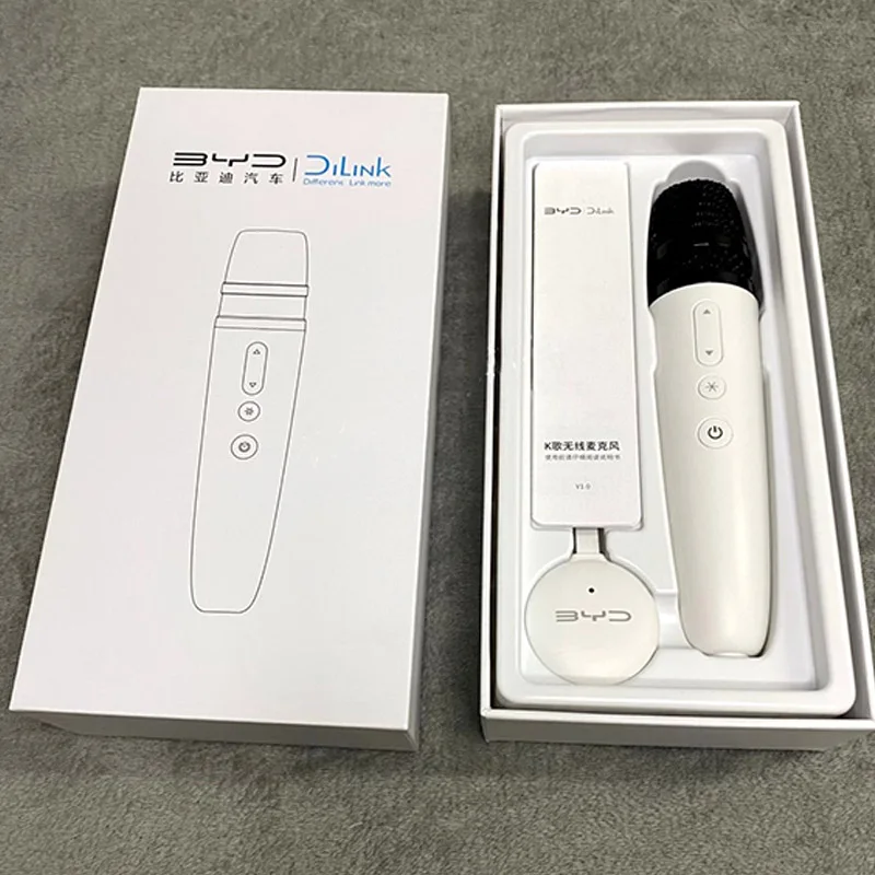 Per BYD Dolphin OEM microfono per auto con ricevitore accessorio delfino karaoke