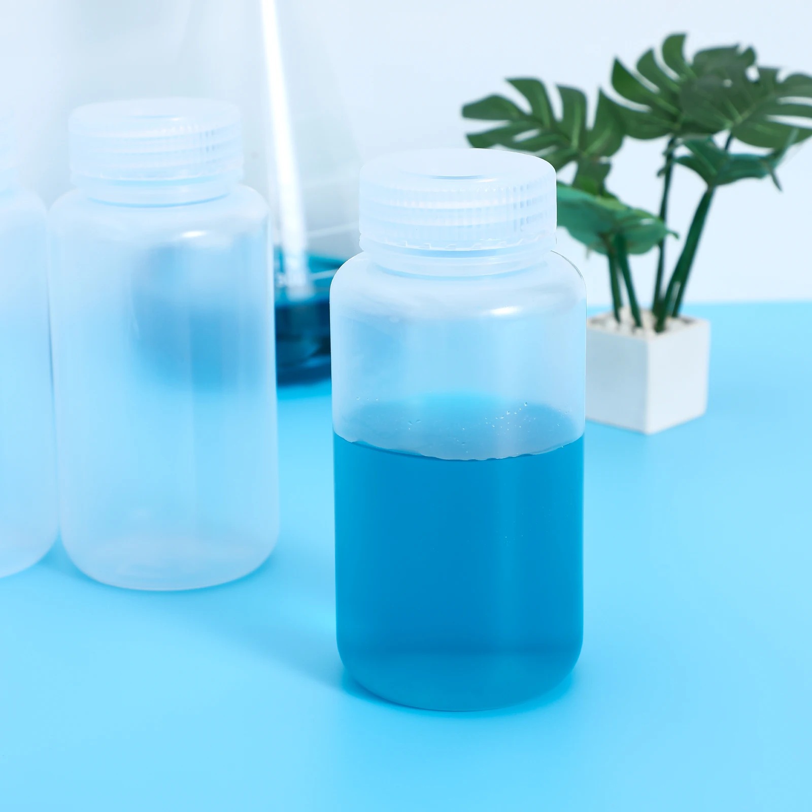 

4 Pcs Bottles Reagent Plastic for Travel High Temperature Resistance Chemical Storage