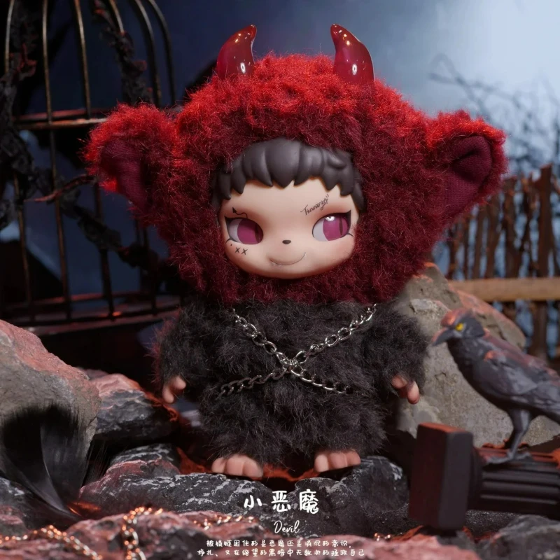 

Treein Land Little Witch Tinnaya Witch's Game Series Blind Box Trendy Toy Figure Backpack Pendant Decor Ornament Cute Doll Gift