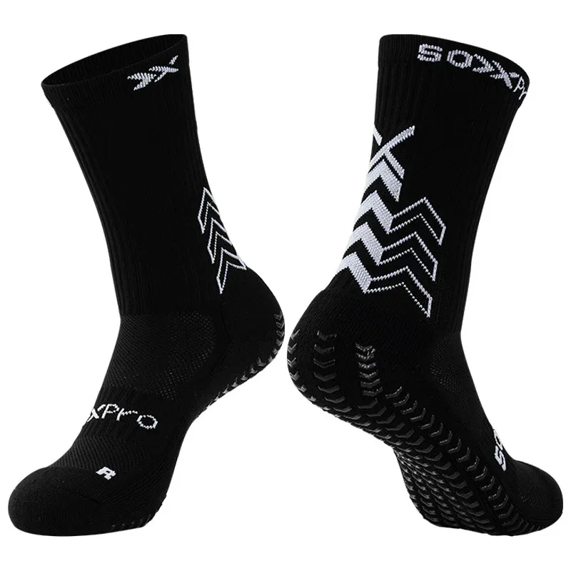 Socks Basketball 2022 Anti-slip Football Soccer Men Women Tennis Non-slip Sport Socks Mid Calf Grip Cycling Riding Socks