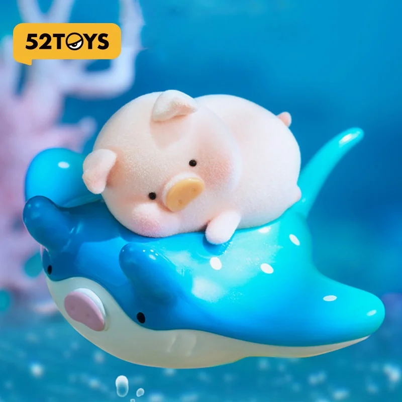 

New 52toys Canned Pig Lulu Ocean Series Blind Box Tide Play Toys Cute Dolls Around The Heart Ornaments Children Holiday Gifts