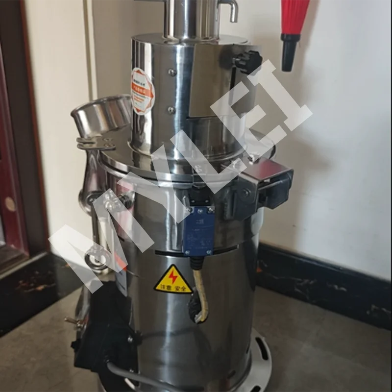 Automatic 220V Stainless Steel Ultra-fine Particle Mill Micron Powder Pulverizer for Home Use