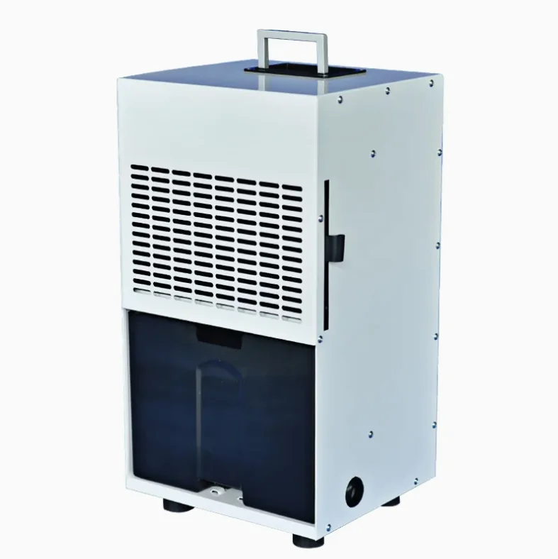 Deshumidificador 30L/D para edificios agrícolas 75 ECO MID Medidor Ampere Medidor de tiempo Medidor de horas
