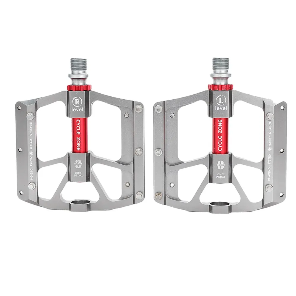 

CNC Aluminum Bicycle Pedals with Sealed Bearings Hollow Design for Reduced Weight and Improved Riding Comfort