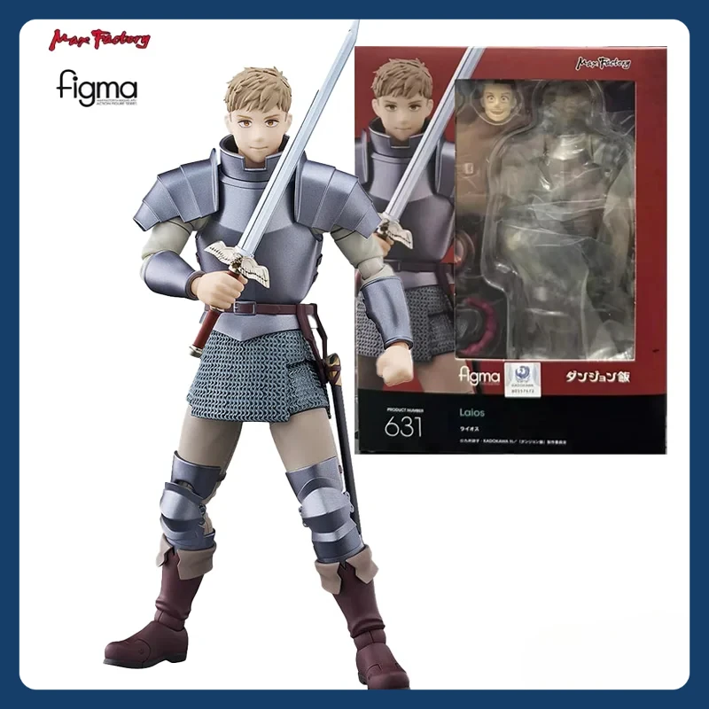 【Op voorraad】Originele Figma 6331 Delicious in Dungeon Laios Op Voorraad Anime Action Collection Figures Model Speelgoed