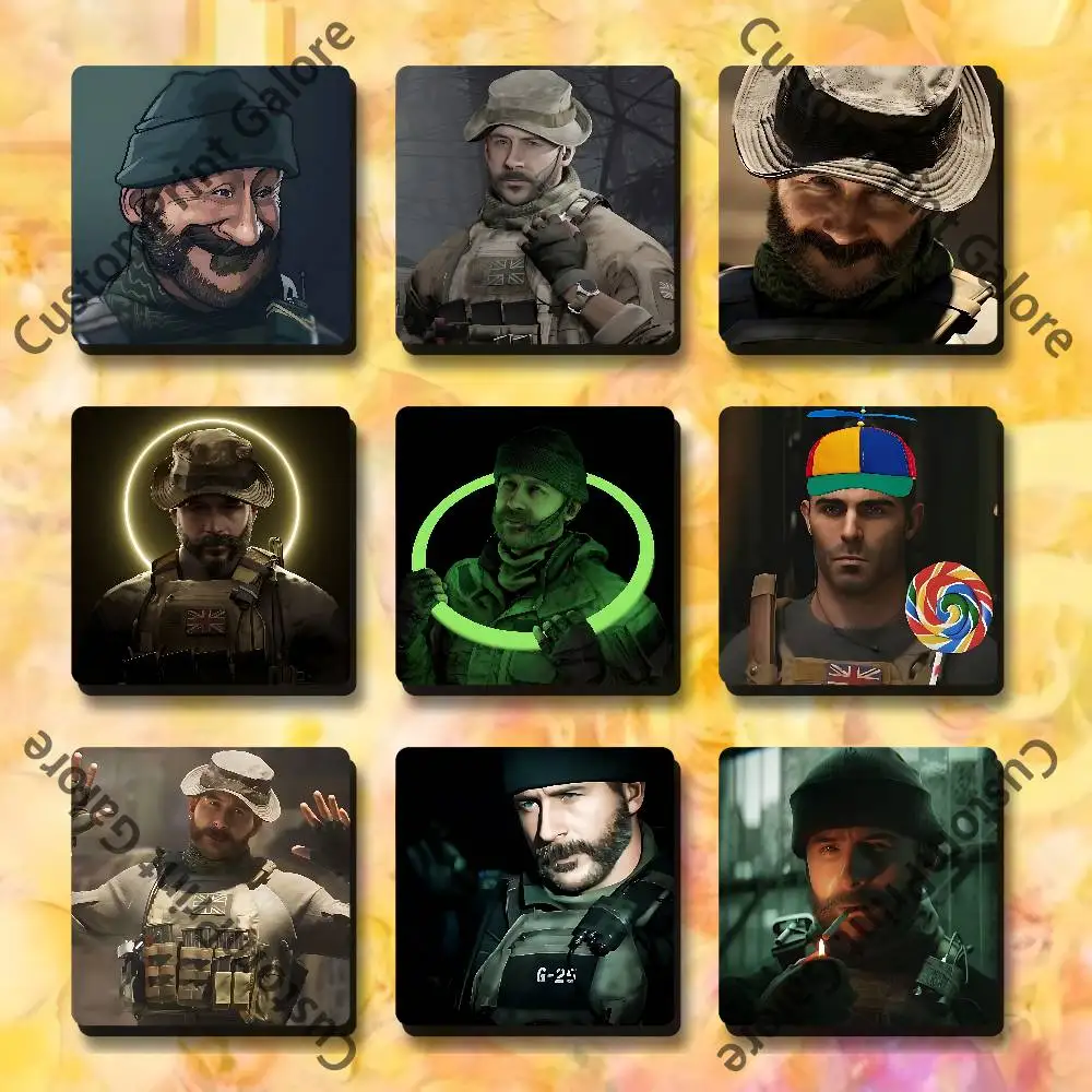 

Captain J-John P-Price Soft Magnetic Refrigerator Magnets Personality Decorations Creative Gifts