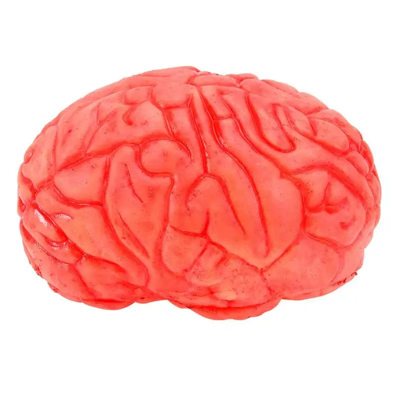 1pcs Simulation Brain Scary Bloody Human Brain Decoration Trick Prop Halloween Haunted House Carnival Prank Toy  13x9x8cm