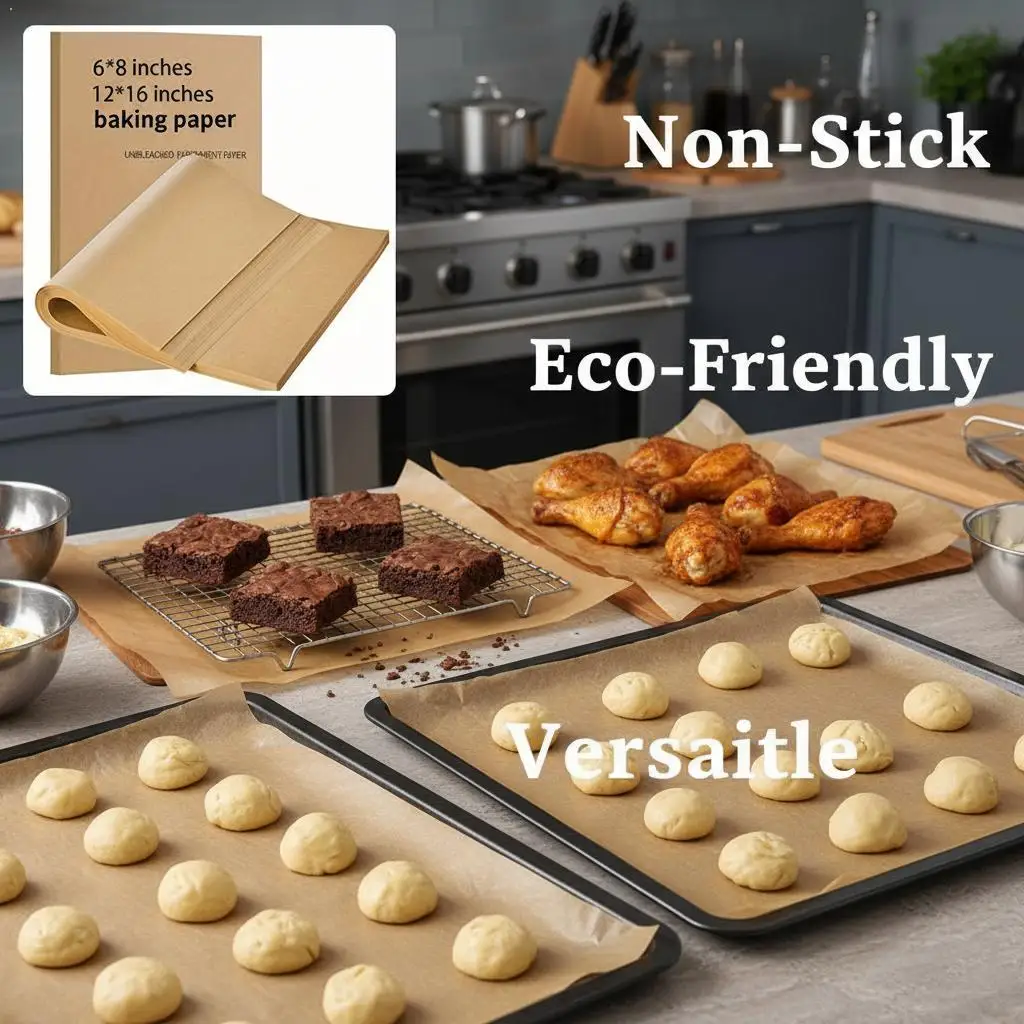 50-штук-бумаги-для-выпечки-антипригарная-предварительно-нарезанная-не-скручивается-не-обжигается-восковая-бумага-бумага-для-гриля
